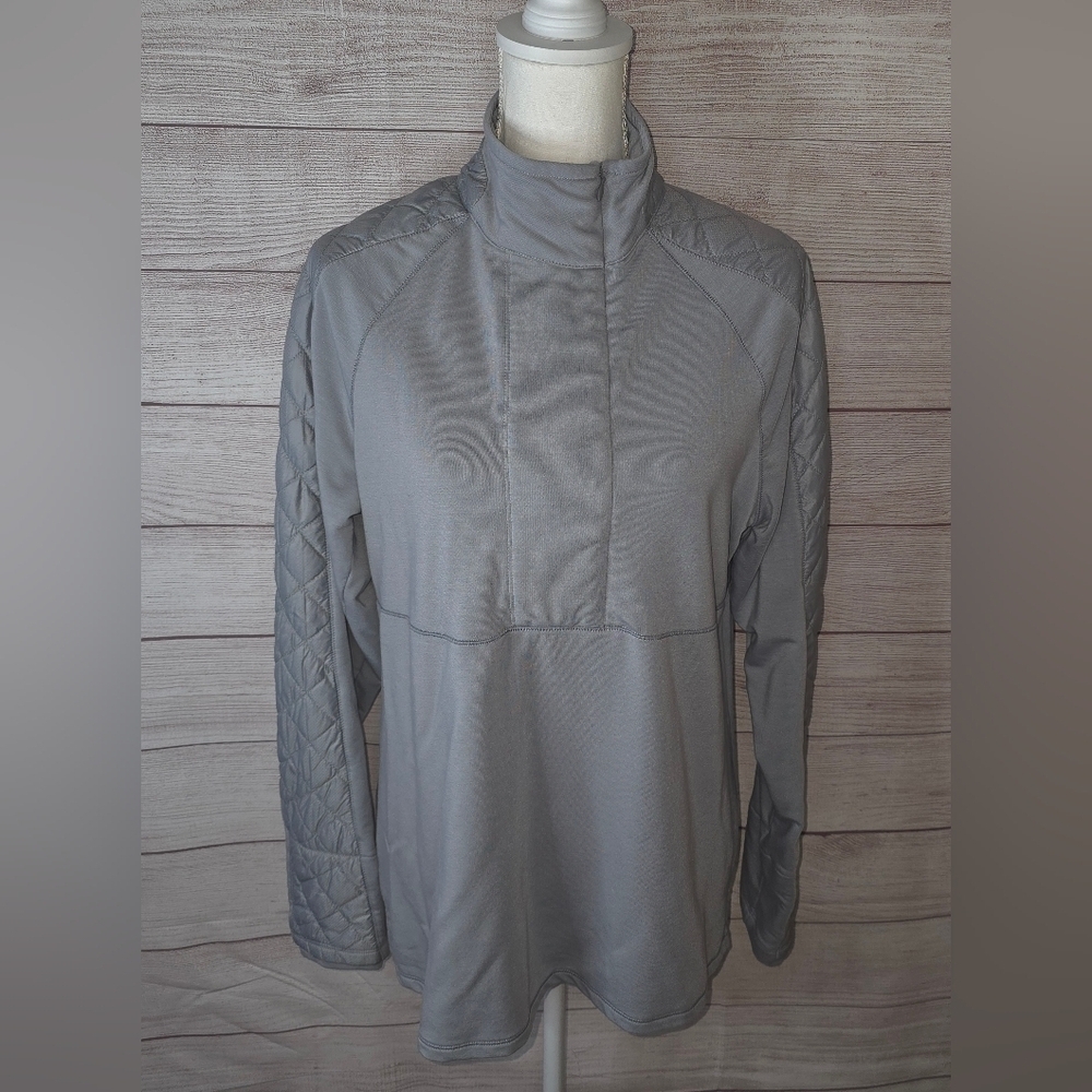 Athleta Quarter Zip Quilted Jacket Size XL